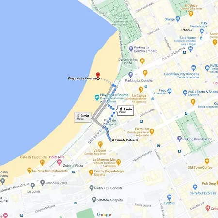 Apartament Amplio Y A Pie De Playa La Concha