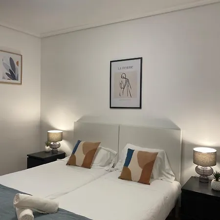 Apartman Amplio Y A Pie De Playa La Concha San Sebastián