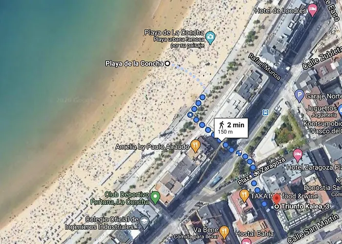 Amplio Y A Pie De Playa La Concha * San Sebastian